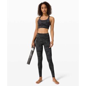 Lululemon Align 28" size 12 Heritage 365 Camo Deep Coal Multi